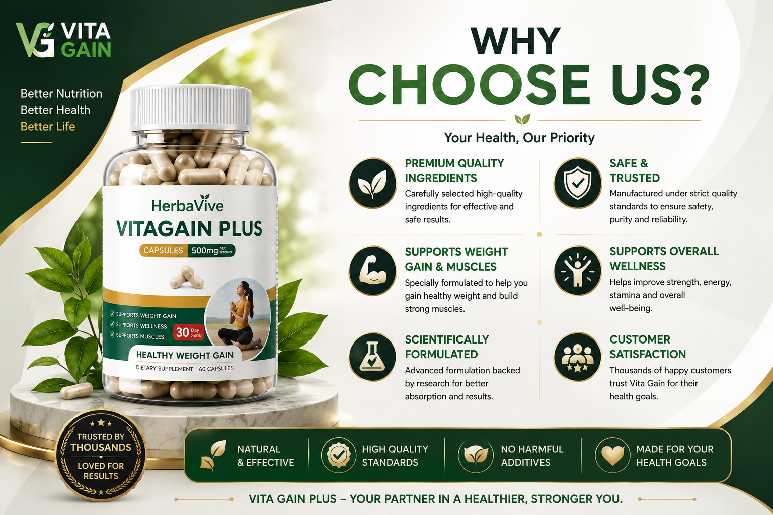 Why Choose Vita Gain